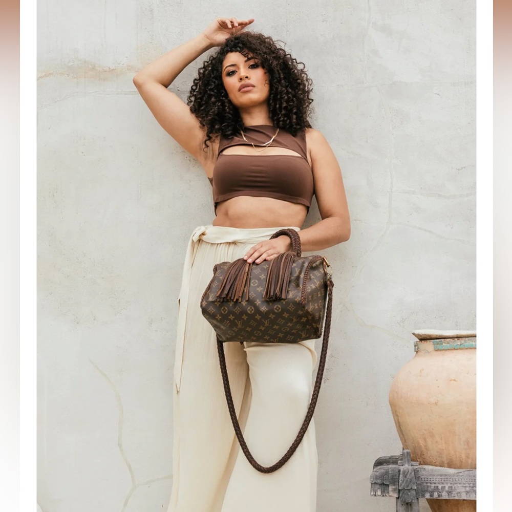 Vintage Boho Icon Bag/ LV Speedy 30